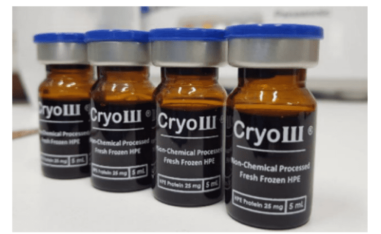 nhau thai tươi đông lạnh cryo III